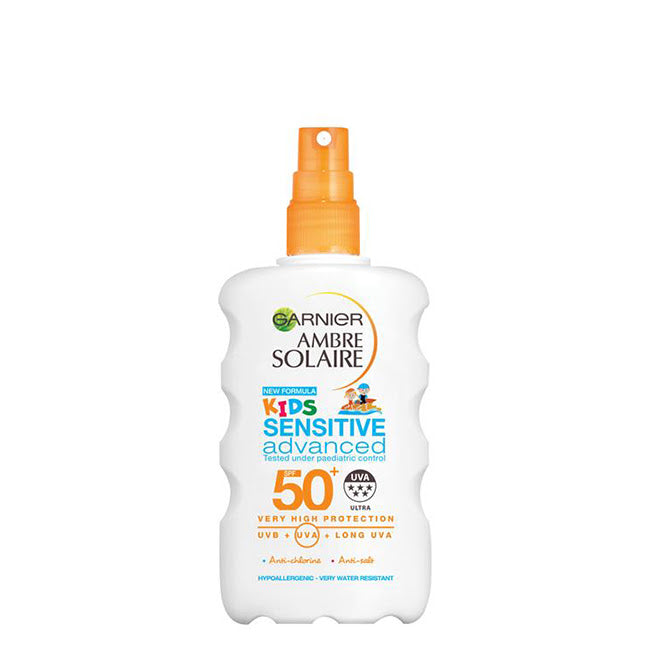 Garnier Ambre Solaire Kids Sensitive Advanced SPF50+ Spray 150ml