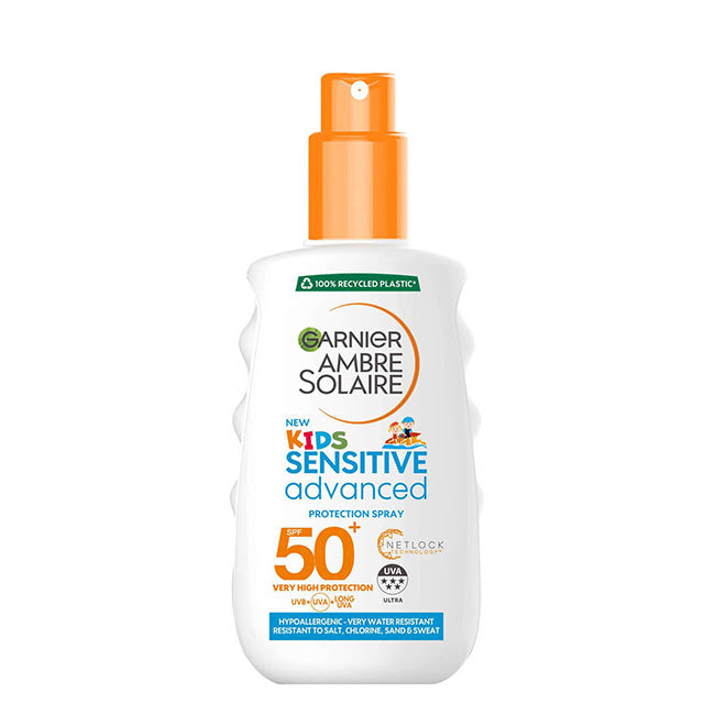 Garnier Ambre Solaire Kids Sensitive Advanced SPF50+ Spray 200ml