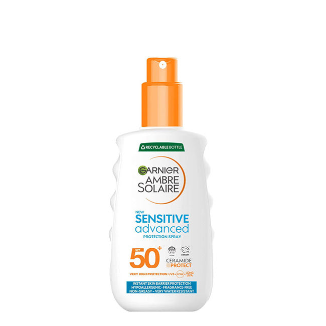 Garnier Ambre Solaire Sensitive Advanced SPF50+ Spray Solar 150ml