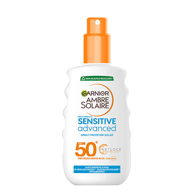 Garnier Ambre Solaire Sensitive Advanced SPF50+ Spray Solar 200ml