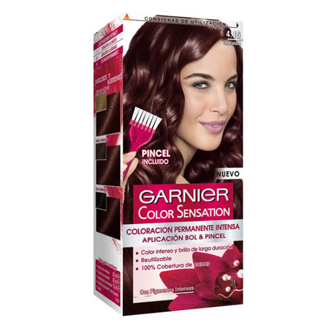 Tinte permanente Garnier Color Sensation 4.15 Chocolate 110 g