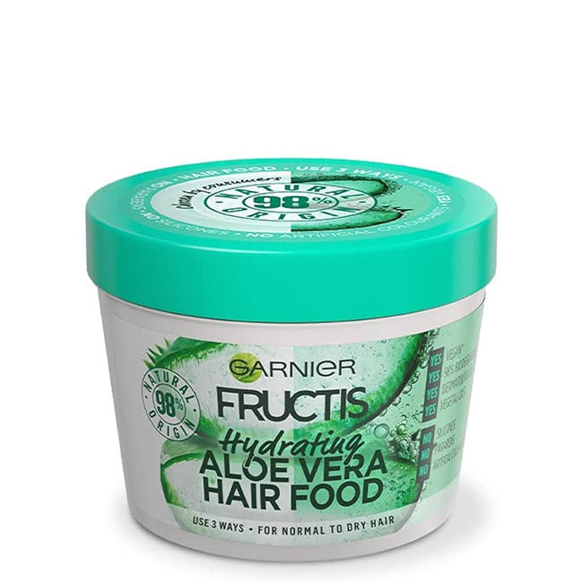 Mascarilla hidratante de aloe vera Hair Food de Garnier Fructis (390 ml)