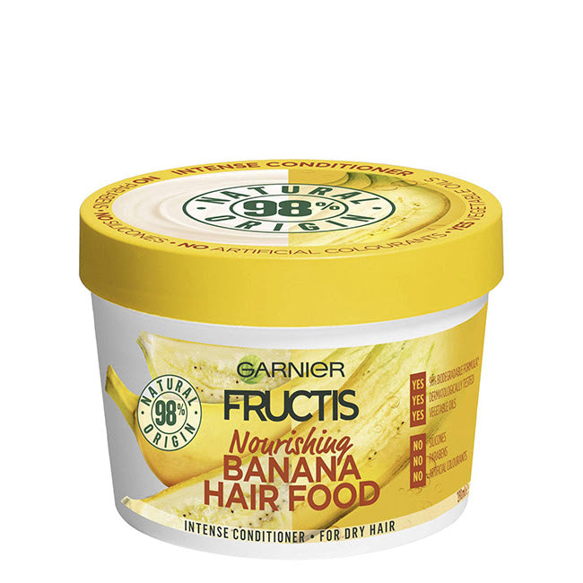 Mascarilla ultranutritiva Hair Food Banana de Garnier Fructis (390 ml)