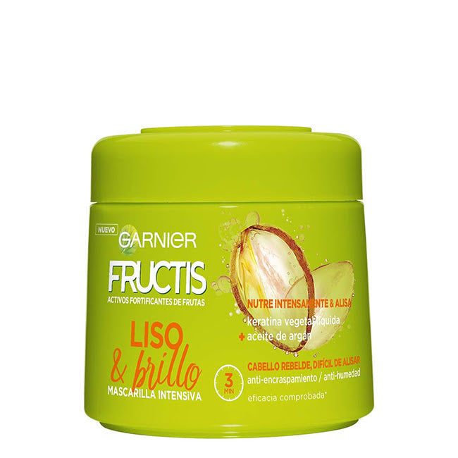 Mascarilla intensiva Garnier Fructis Hidra Liso 300 ml
