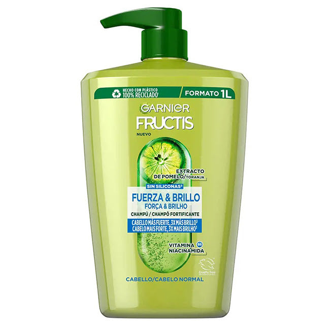 Garnier Fructis Força e Brilho Shampoo 1000ml