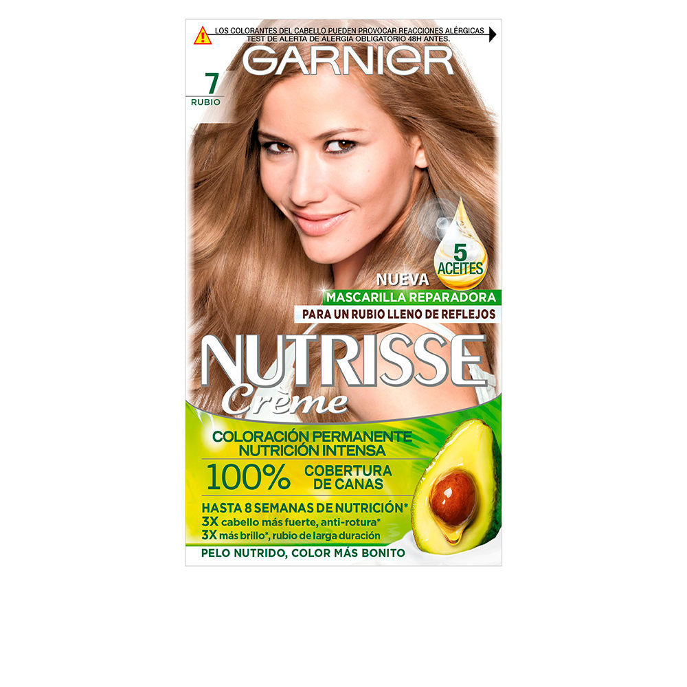 Garnier Nutrisse Coloração Permanente Cor 70 Amber Wheat