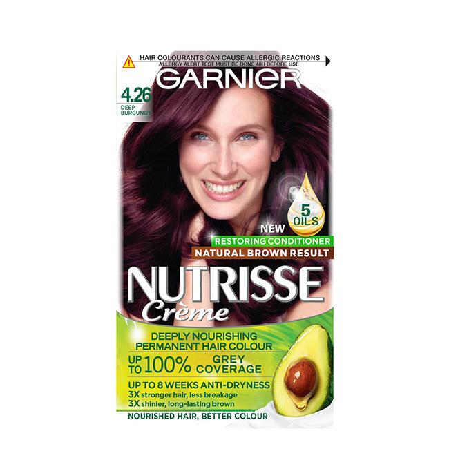 Garnier Nutrisse Coloração Nutritiva Cor 4.26 Castanho Violino