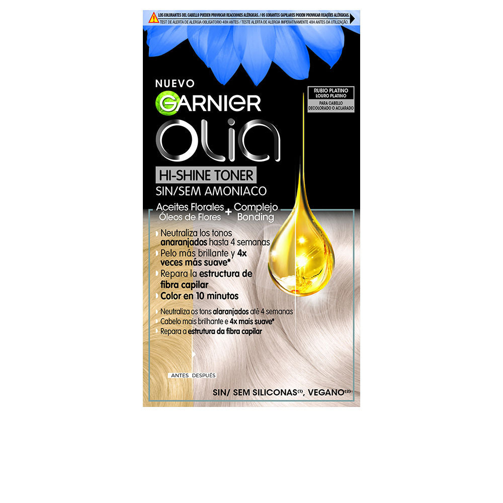 Garnier Olia Hi Shine Toner Tinte Semipermanente 10.01 Rubio Platino