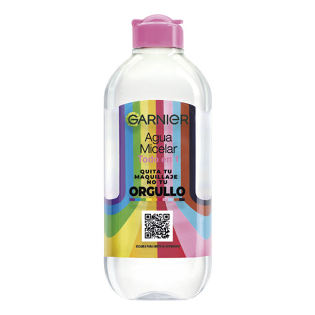 Garnier SkinActive Pride Agua Micelar Todo en 1 400 ml