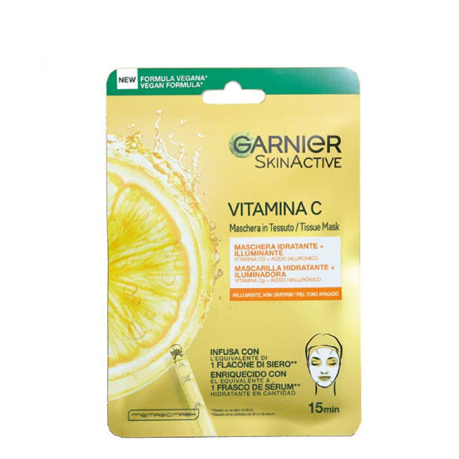 Garnier SkinActive Vitamina C Máscara Hidratante e Iluminadora