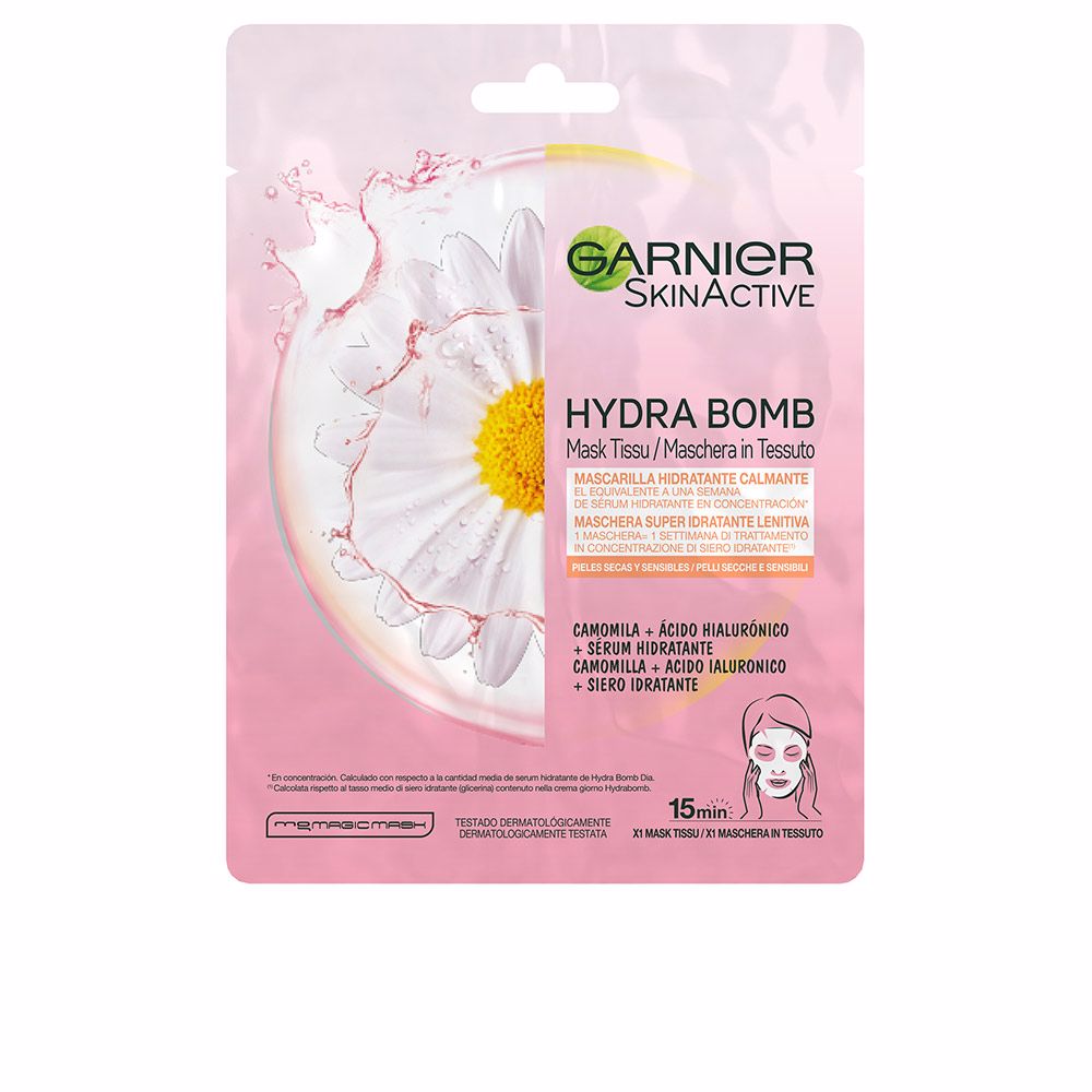 Garnier SkinActive HydraBomb Máscara Facial Hidratante Calmante