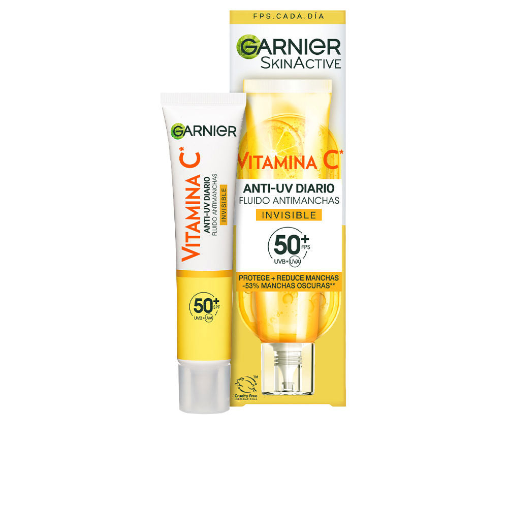 Garnier SkinActive Fluido Antiimperfecciones con Vitamina C FPS 50+ 40 ml