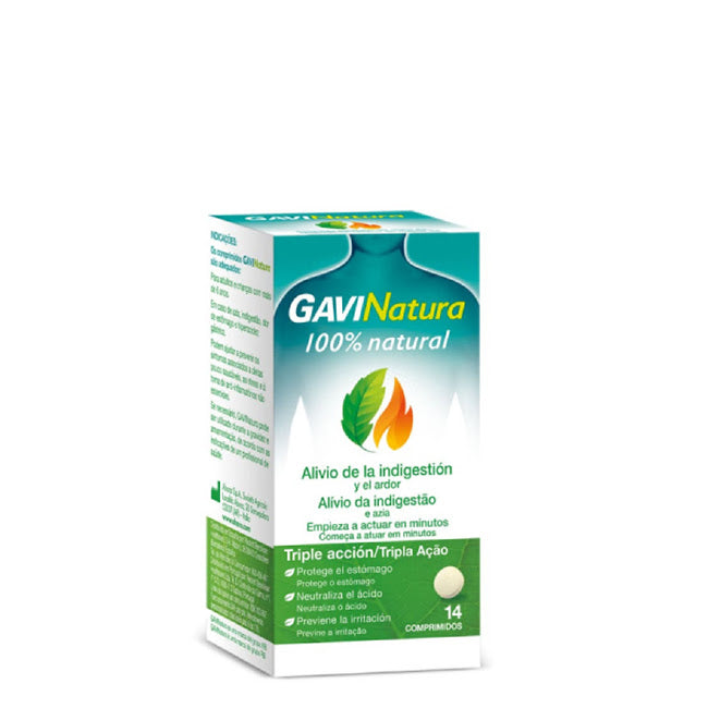 Gavinatura 100% Natural Comprimidos x14