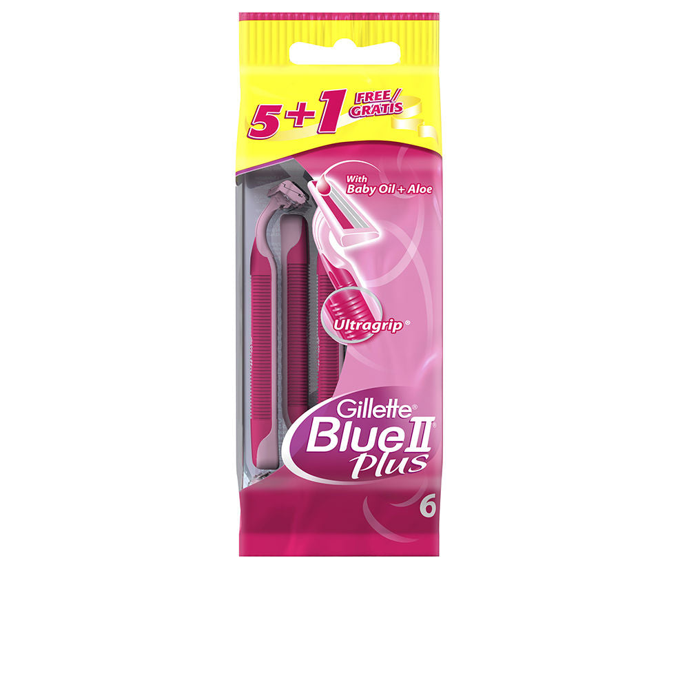 Gillette Venus Blue II Plus Máquinas Descartáveis x6