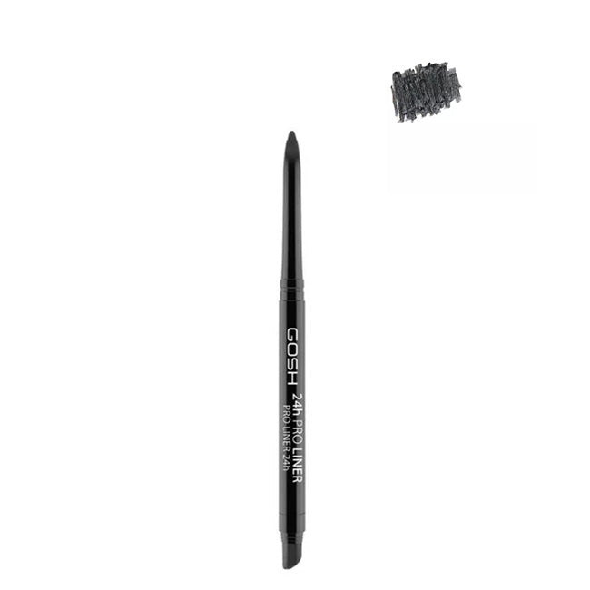 Gosh 24H Pro Liner Eyeliner Delineador de Olhos Cor 002 Carbon Black 0,35g