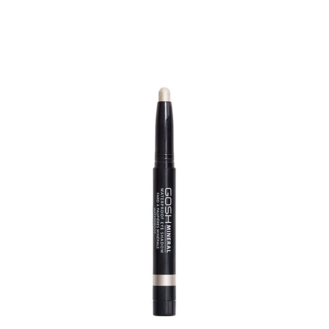 Gosh Mineral Waterproof Sombra de Olhos Cor 001 Pearly White 2,5g
