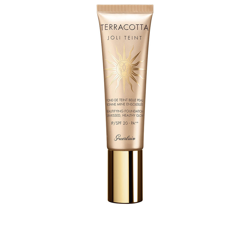 Guerlain Terracotta Joli Teint Beautifying Foundation SPF20 Ebony Tone 30ml