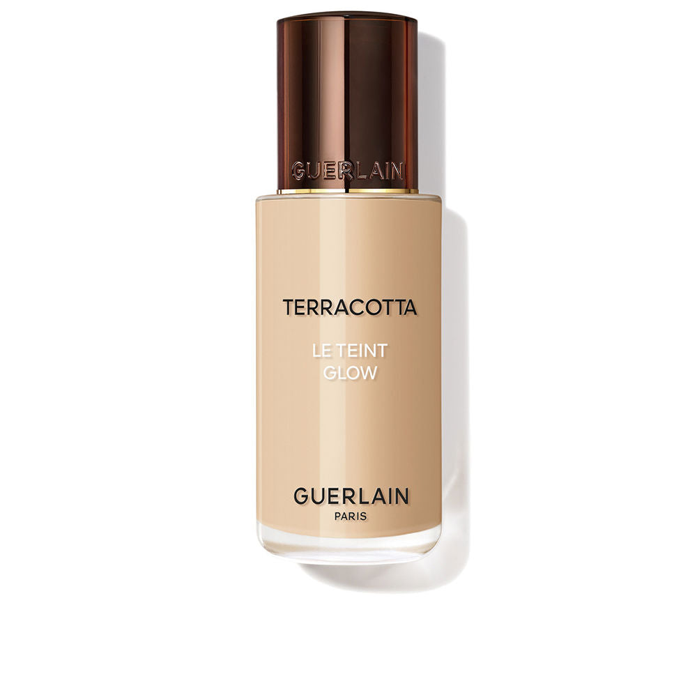 Base de maquillaje fluida Guerlain Terracotta Le Teint Glow Color 2W 30 ml