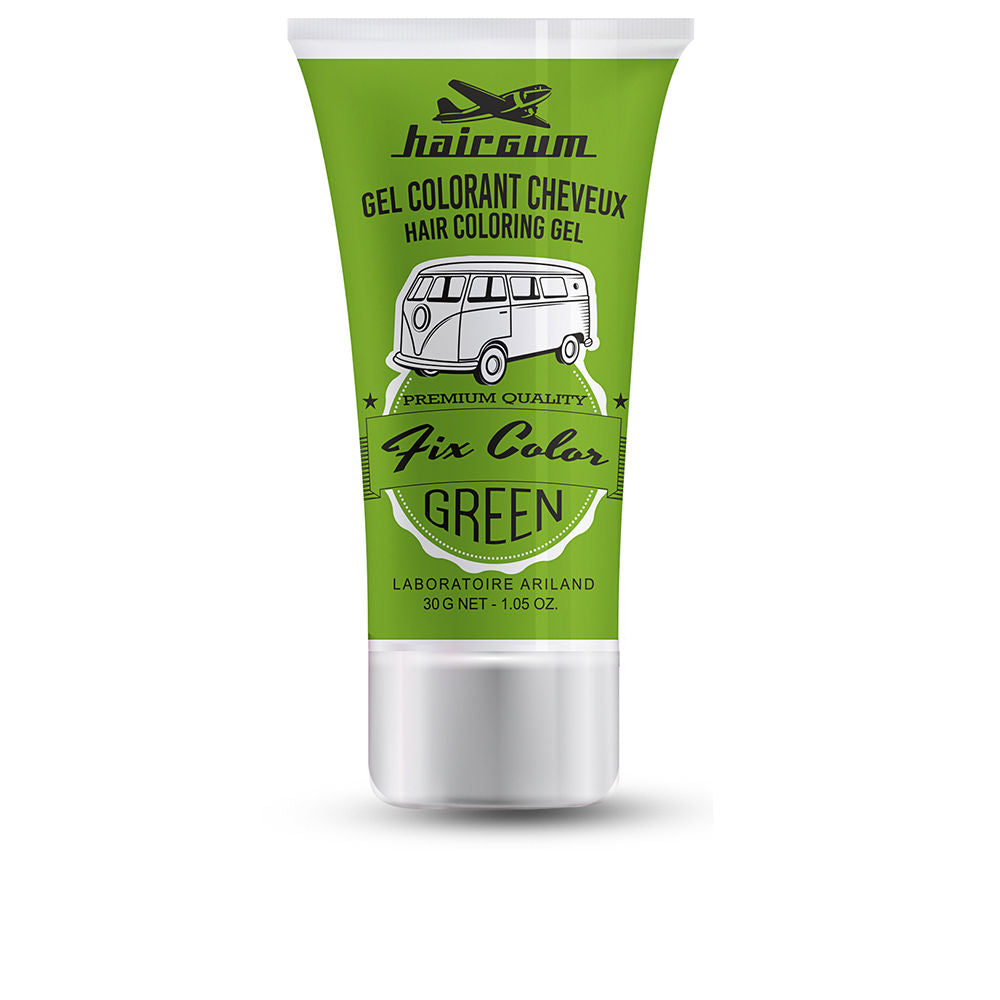 Hairgum, Tinte capilar con tiza (Color Verde) - 30 ml.