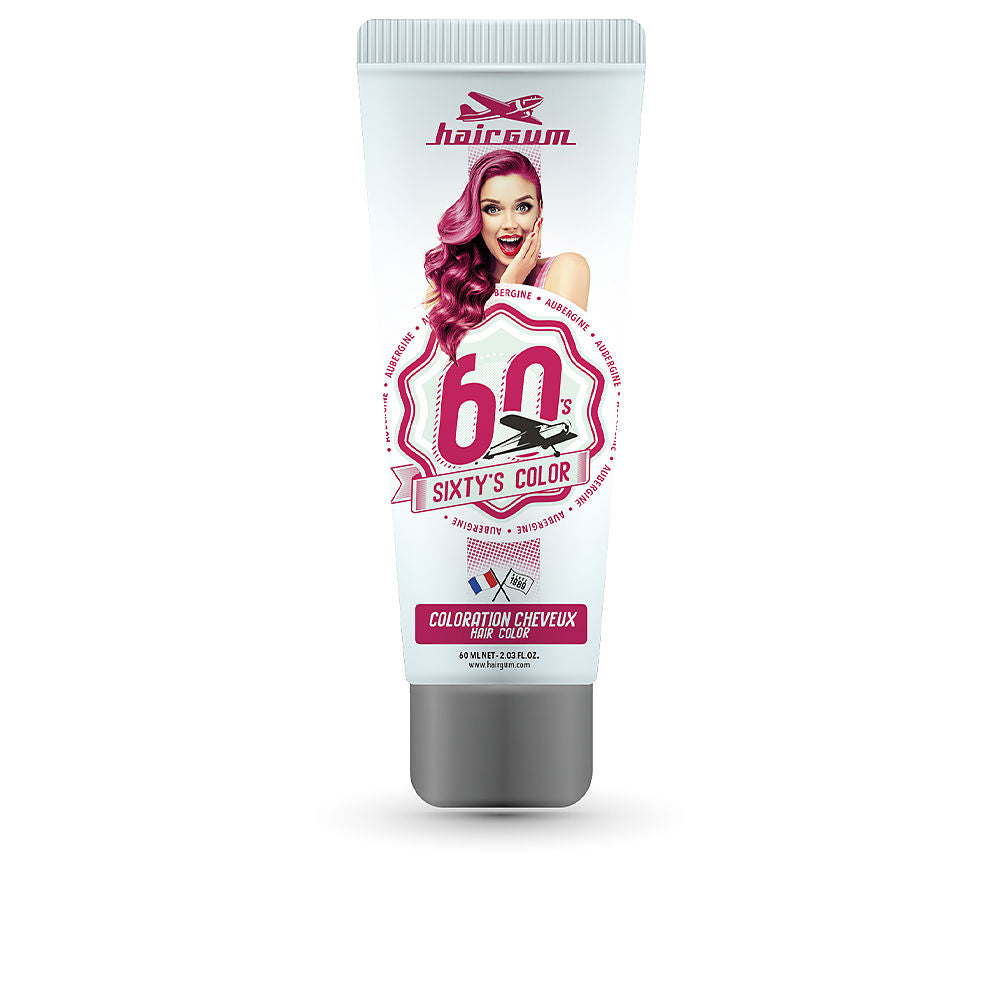 Sixty'S Color Hair Color Aubergine 60 Ml