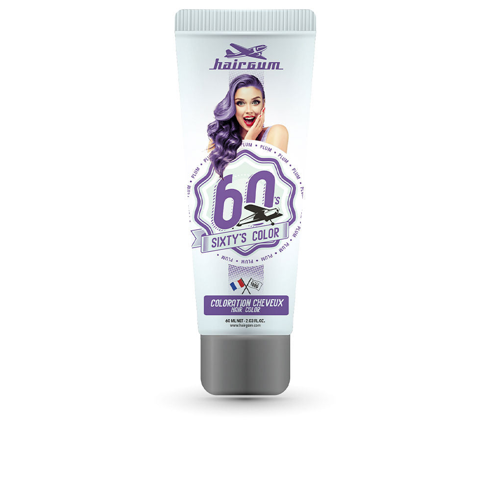 Sixty'S Color Hair Color Plum 60 Ml