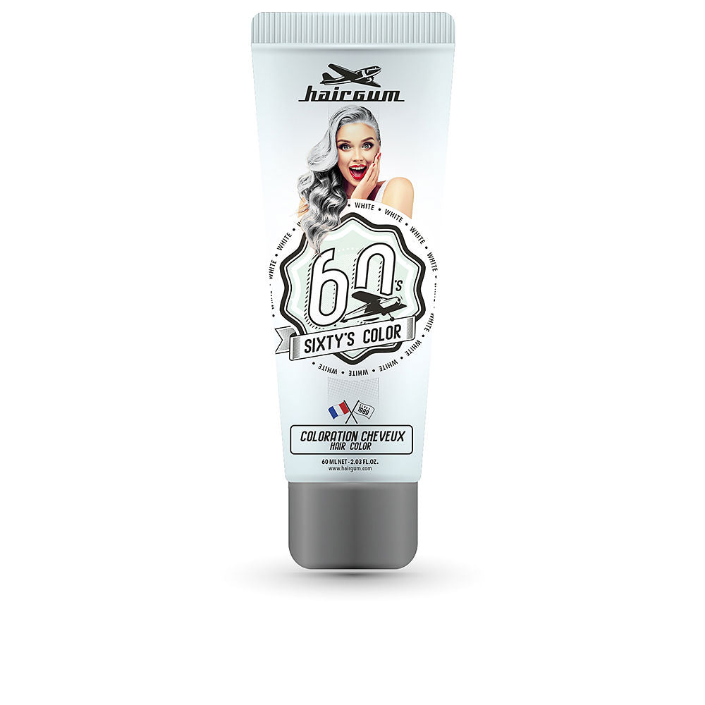 Hairgum Sixty S Color Color de cabello blanco