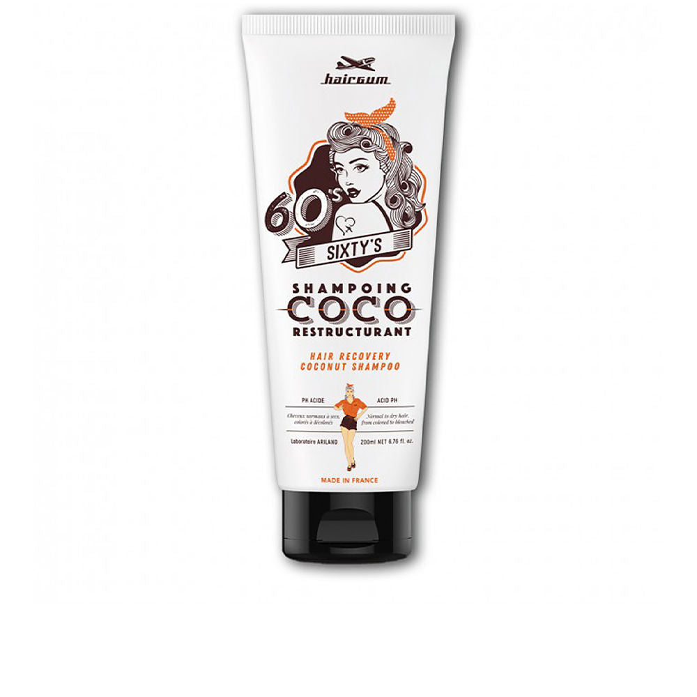 Hairgum Sixty S Recovery Champô de Coco 200ml
