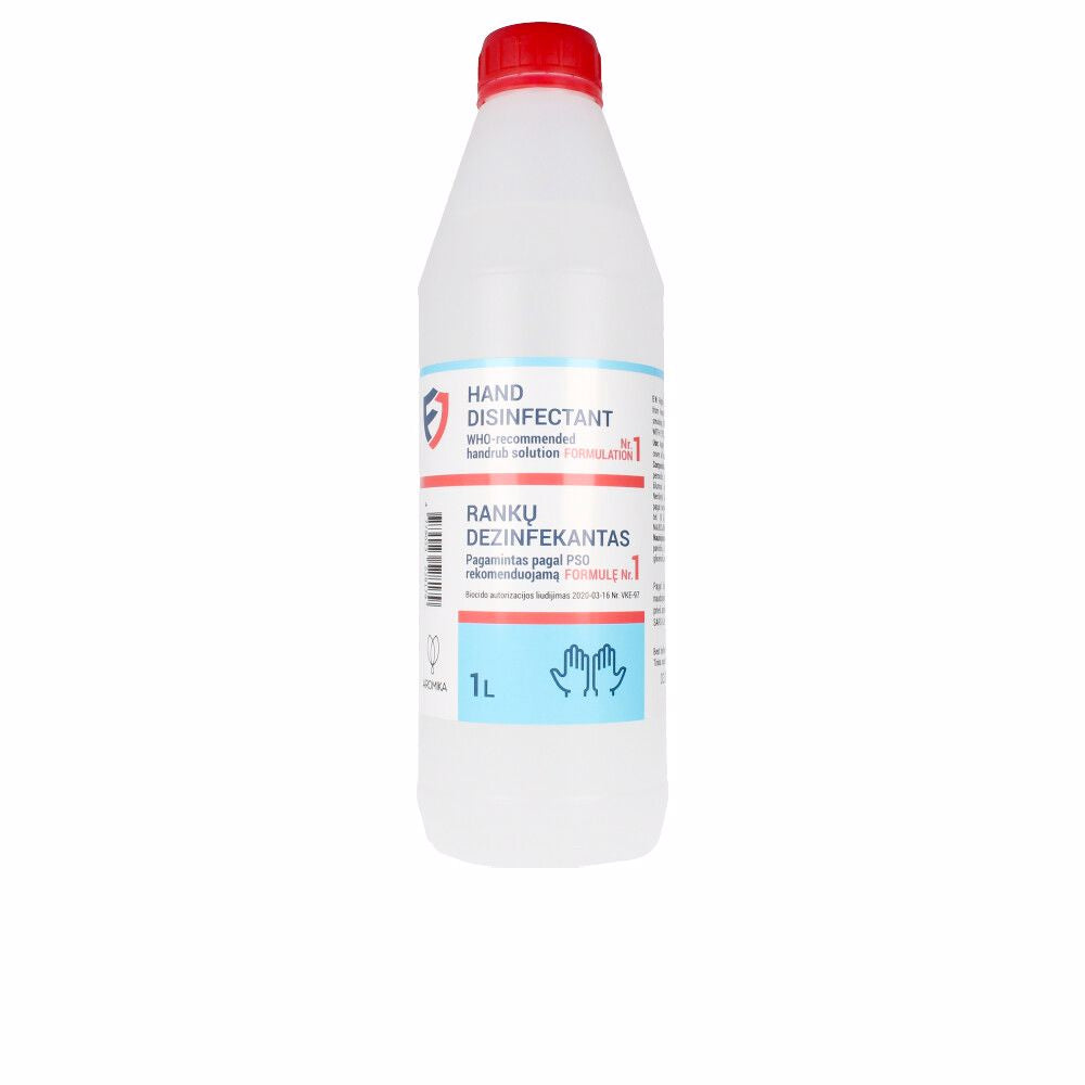 Hand Disinfectant Handrub Solution 80% Alcohol 1000ml