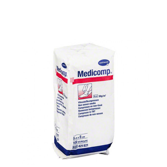 Hartmann Medicomp Compressas Não Esterilizadas 5x5cm x100