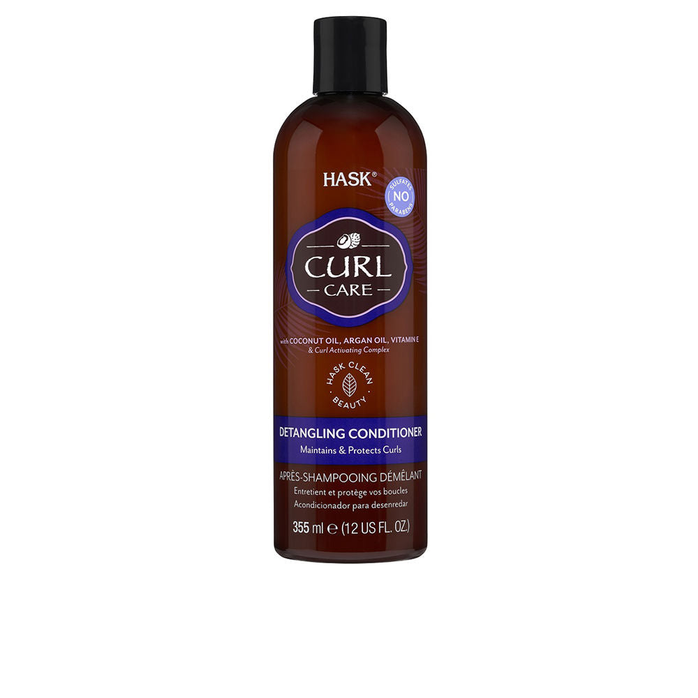 Acondicionador desenredante Hask Curl Care 355 ml