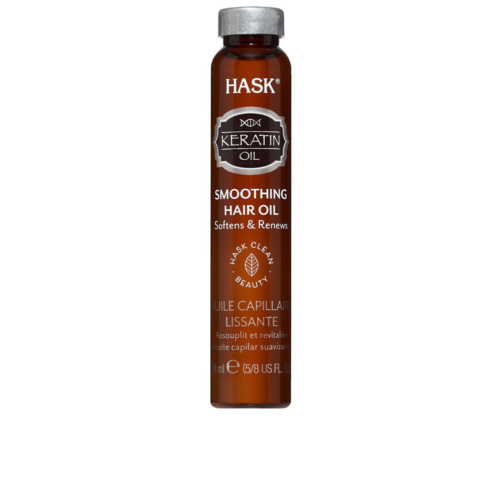 Hask Keratin Oil Óleo Capilar Alisador 18ml