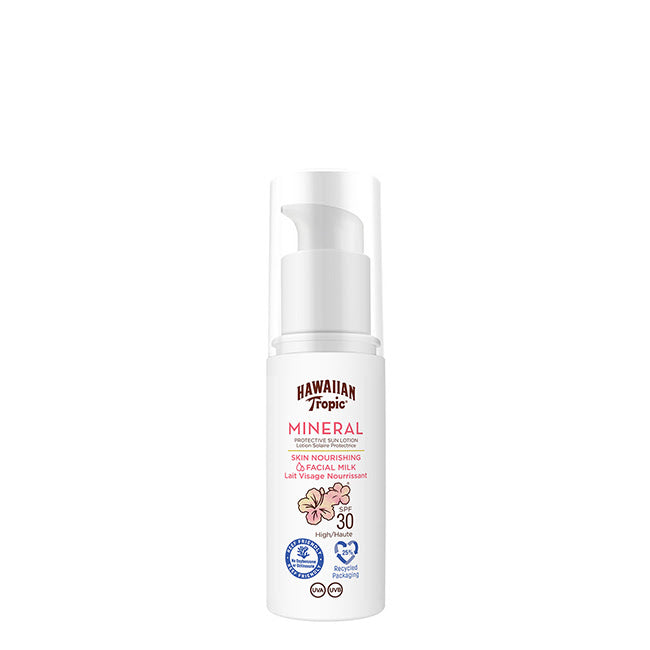 Hawaiian Tropic Leite Protetor Facial Mineral FPS30 50ml