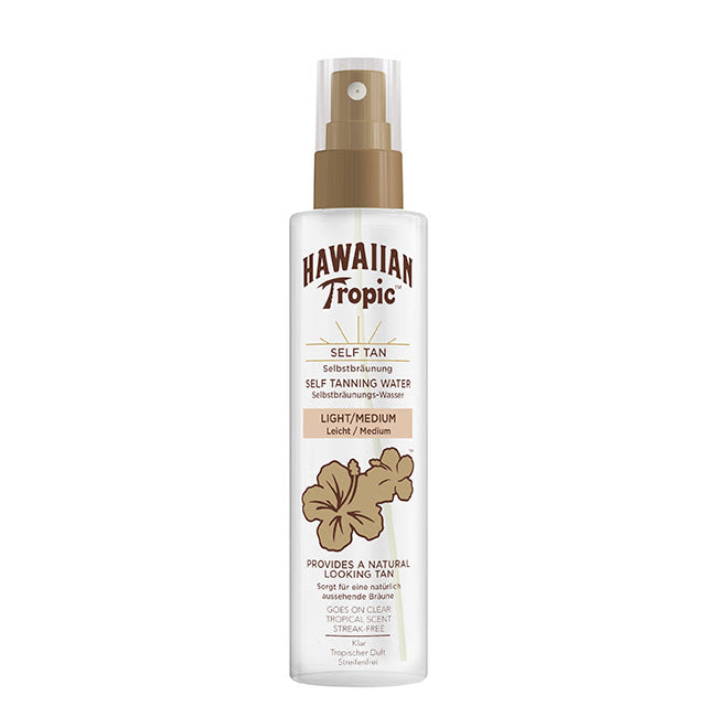Hawaiian Tropic Self Tanning Water Light-Medium Água Bronzeadora 190ml