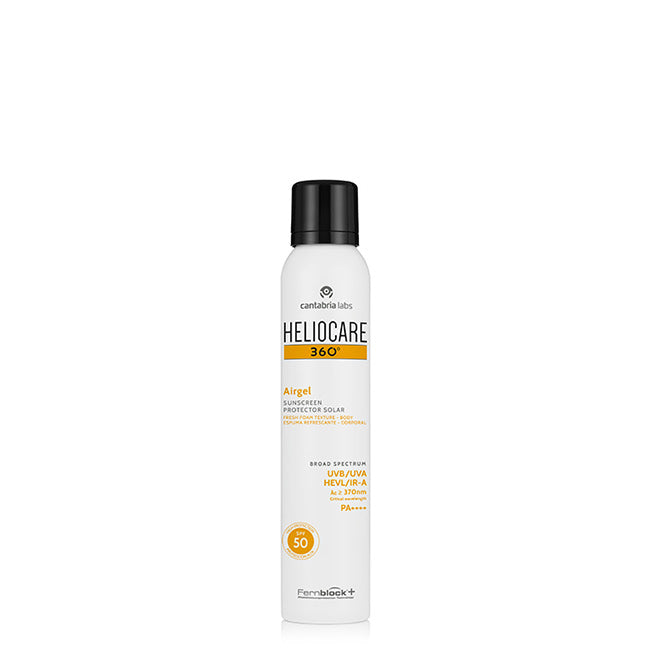 Heliocare 360º Airgel Gesicht und Körper LSF50+ 200ml