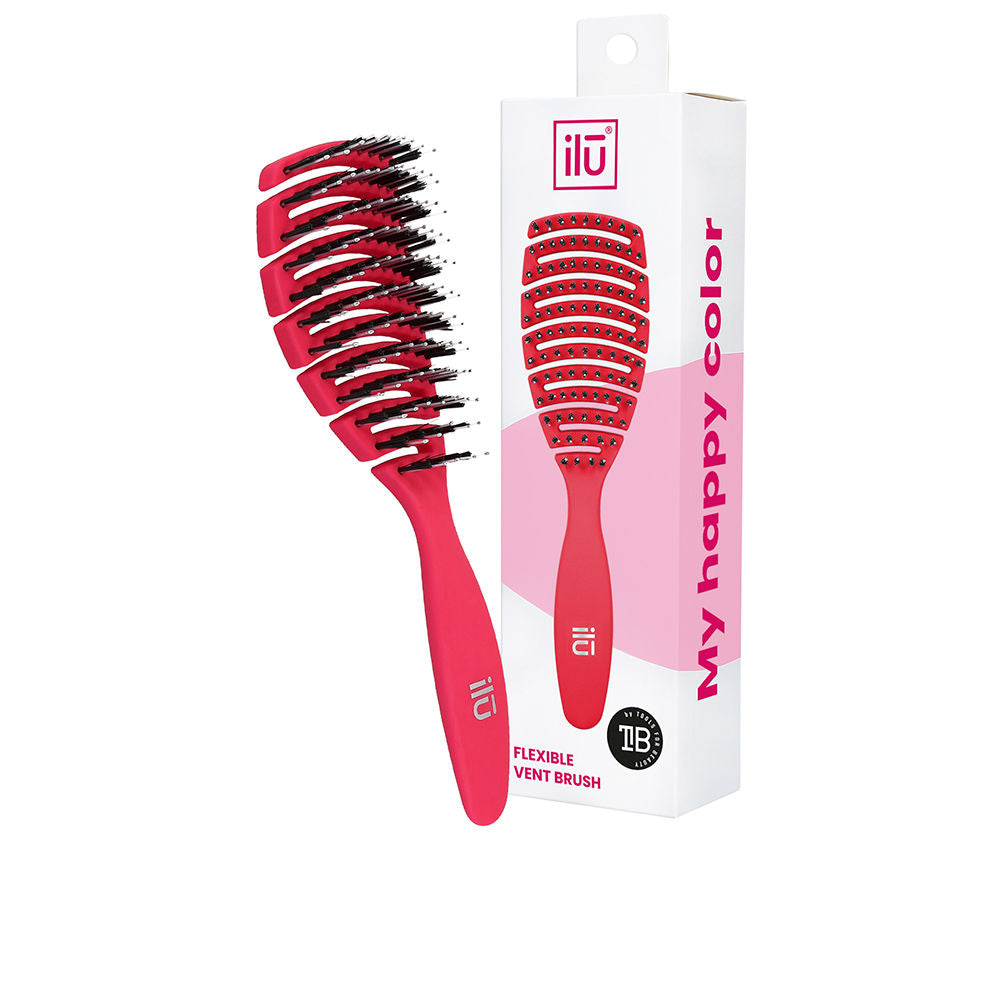 Ilū Flexible Vent Brush Color Rose
