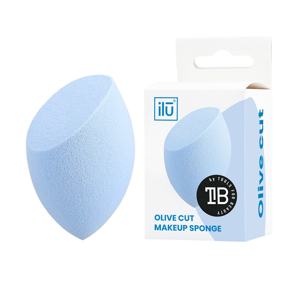 Ilū Olive Cut Sponge Esponja de Maquilhagem Cor Azul