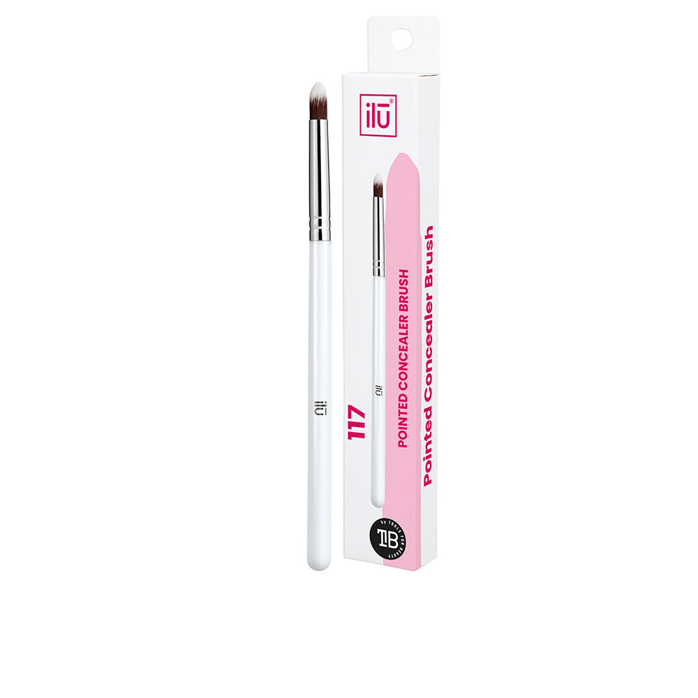 Tb Tools For Beauty - Pincel Corrector Sintético de Maquillaje Aplicación Precisa Mango de Madera Duradero Higiénico y Desinfectable Herramienta Especializada Para Cosméticos Crema