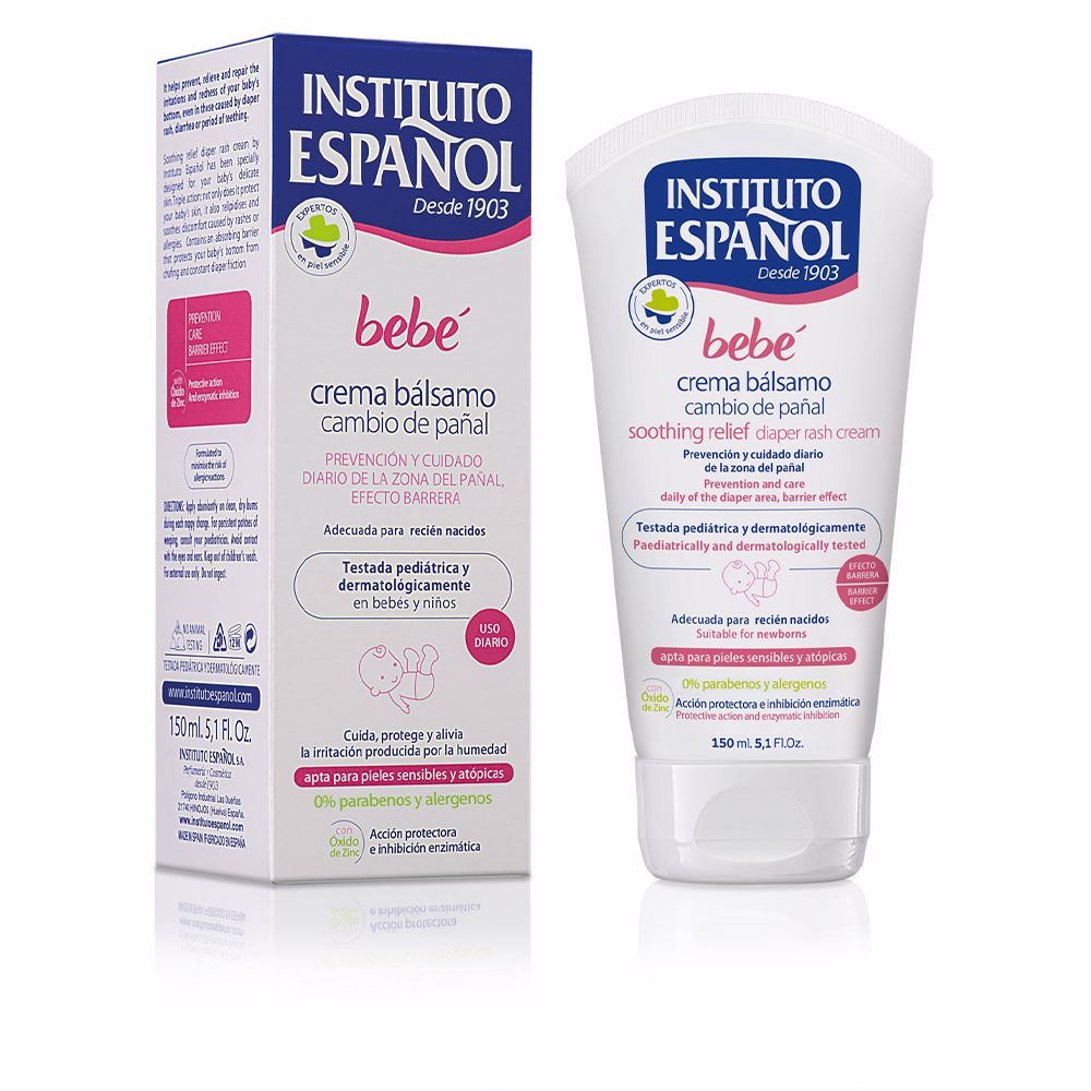 Instituto Español Bebé Creme Bálsamo Muda Fraldas 150ml