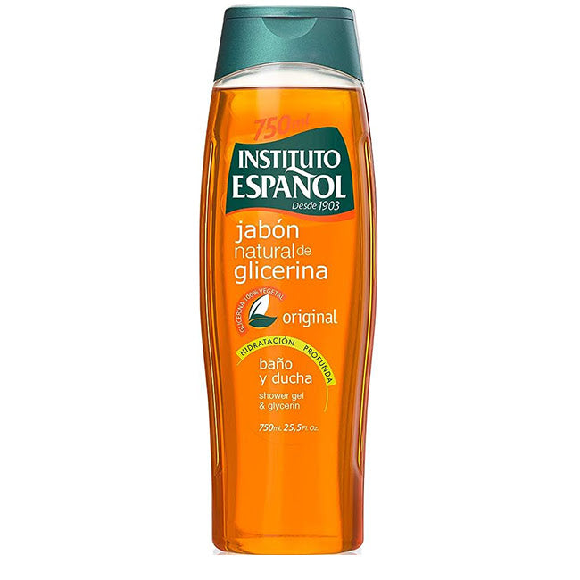Instituto Español Jabón Natural Glicerina para Baño y Ducha - 750 ml