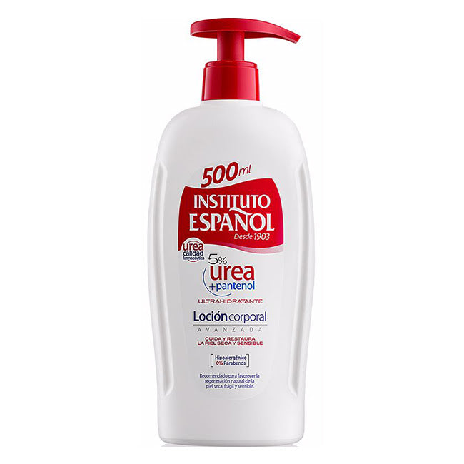 Instituto Español Ureia + Pantenol Loção Corporal 500ml