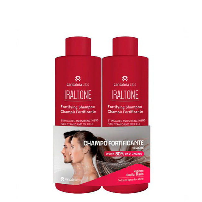 Iraltone Duo Shampoo Fortificante 2x400ml