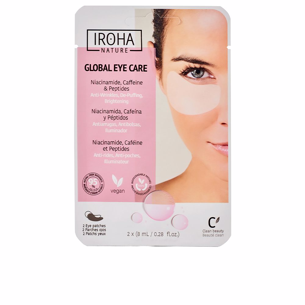 Iroha Cuidado de Olhos Global Niacinamida, Cafeína e Péptidos