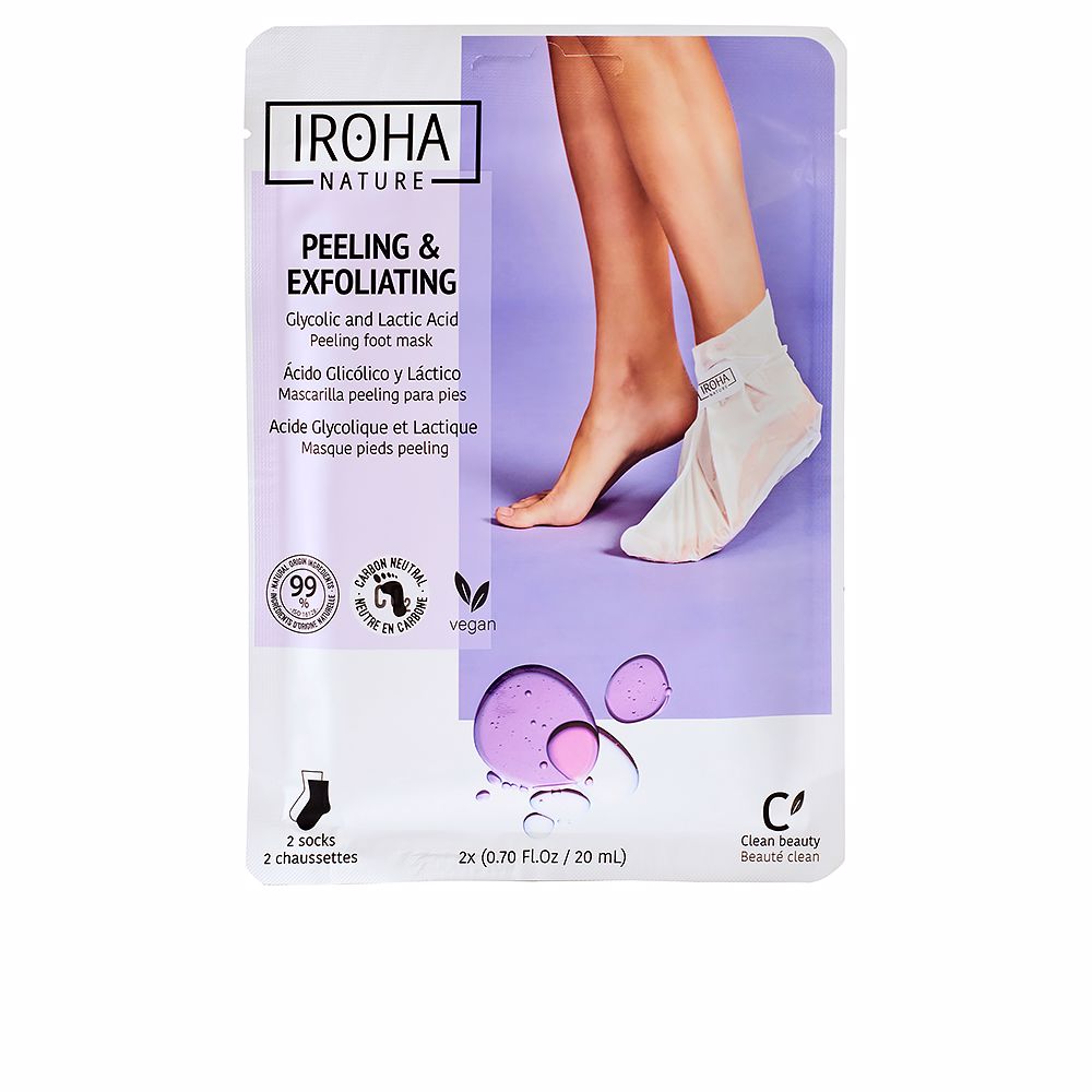 Iroha Glycolic and Lactic Acid Peeling Foot Mask