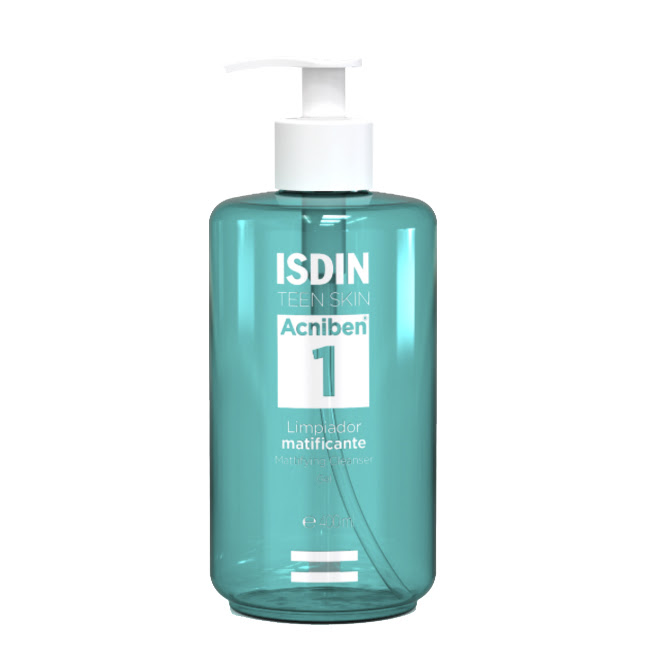 Isdin Acniben Gel de Limpeza Matificante 400ml