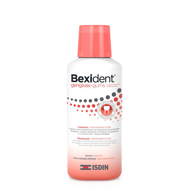 Isdin Bexident Gengivas Elixir Colutório Cloro Hexidina 250ml