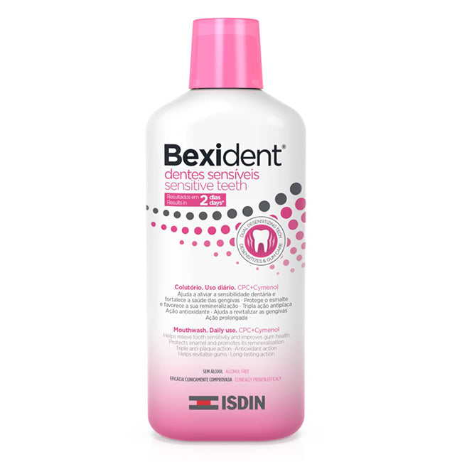 Isdin Bexident Dentes Sensiveis Elixir Colutório 500ml