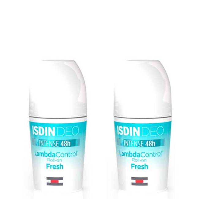Isdin Deo Lambda Control Fresh Desodorizante Roll-On Duo 2x50ml