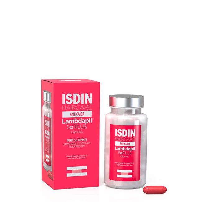 Isdin Lambdapil 5α Plus Cápsulas Anti-Queda 60un