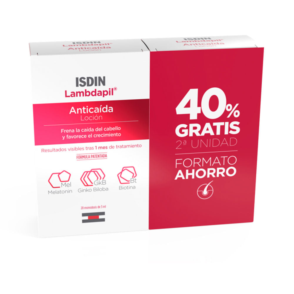 Isdin Lambdapil Anti-Loss Single-Dose Lotion Set 2x20