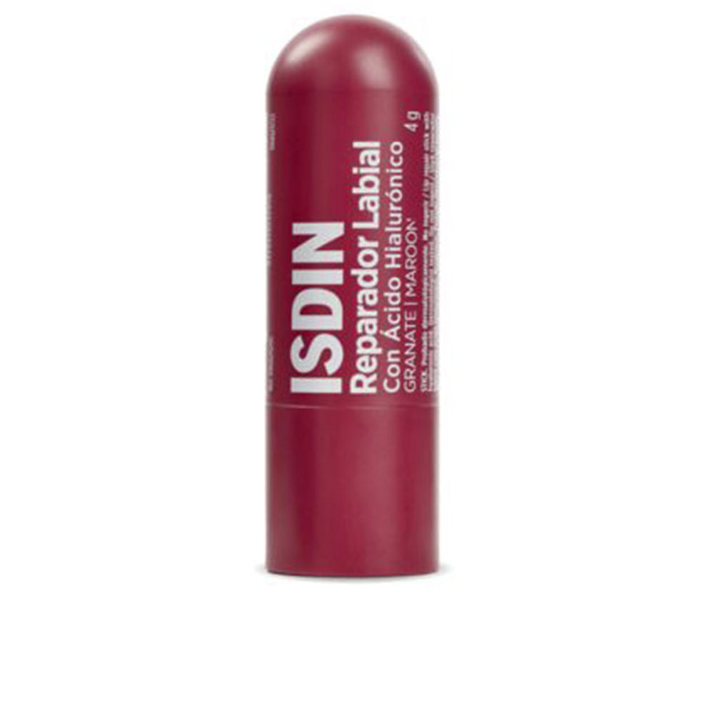 Isdin Repairing Lip Stick With Color Maroon 4g